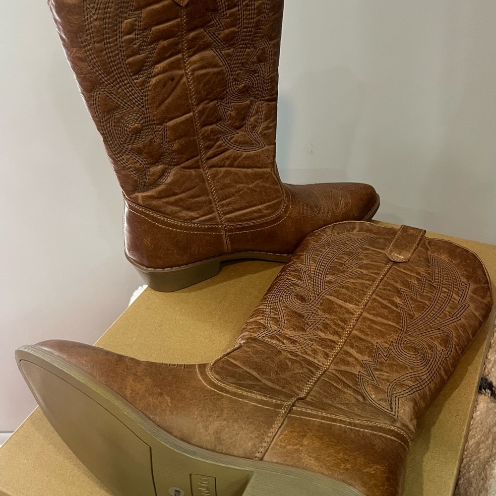 Coconuts by Matisse‎ Brown Western Cowboy Boots – Pointed Toe – Women’s Boots